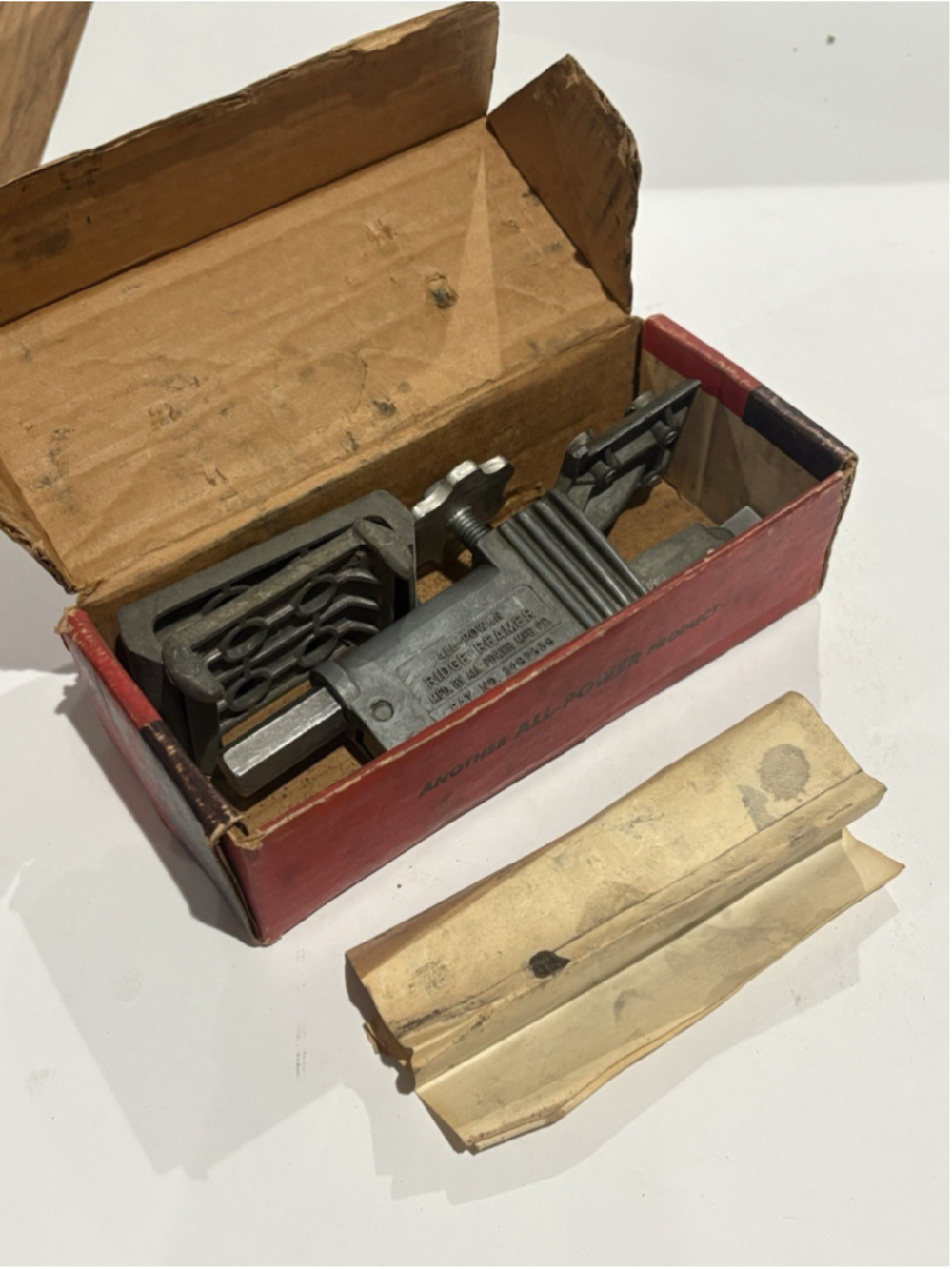 Vintage All-Power Ridge Reamer 104-RR Cylinder Bore Tool 2-3/8 to 4-1/8 in Box